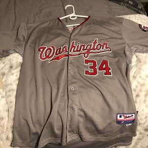 Bryce Harper Washington Nationals Jersey Size 54